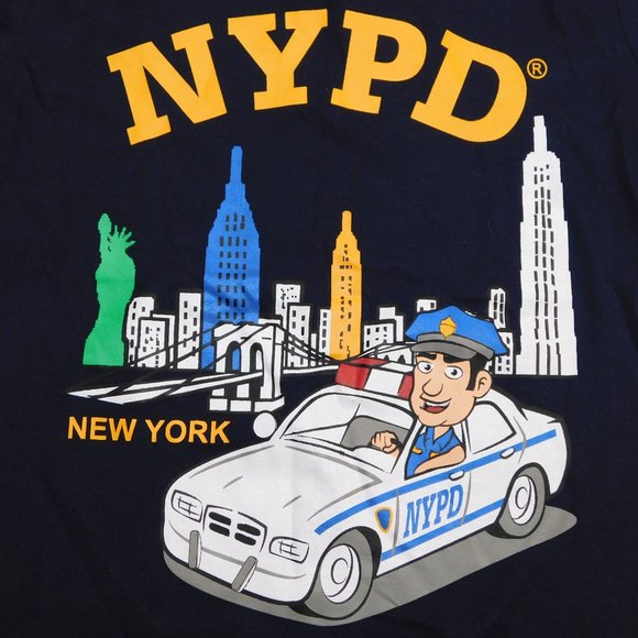 Boys 2T New York Police Department  NYPD T Shirt - Picture 2 of 4